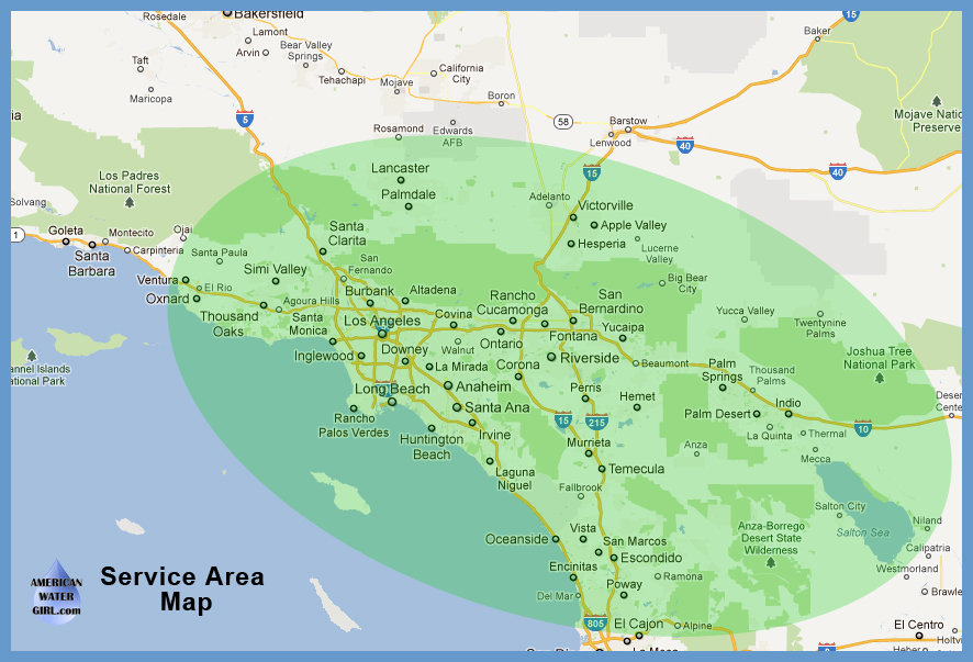 Service Area Map